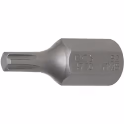 Inserto | lunghezza 30 mm | attacco esagono esterno 10 mm (3/8") | profilo a cuneo (per RIBE) M5 Profilo di uscita Profilo co ...