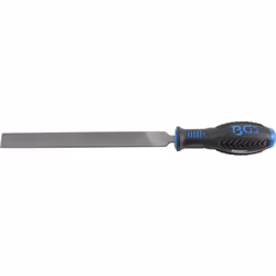 DIN 7261 - A 200 - 1 Forma A Taglio 1 (grana grossa) Lima rettangolare con codolo e taglio su tre lati I denti della lima a f ...