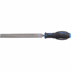 DIN 7261 - A 150 - 3 Forma A Taglio 3 (grana fine) Lima rettangolare con codolo e taglio su tre lati I denti della lima a for ...