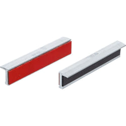 Bgs Technic - Coppia copriganasce per morsa da banco alluminio larghezza 150 mm 2 pz.
