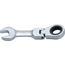 Bgs Technic - Chiave combinata a cricchetto corta regolabile 15 mm