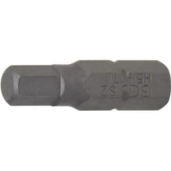 Bgs Technic - Inserto lunghezza 25 mm attacco esagono esterno 6,3 mm (1/4') esagono interno 5 mm