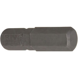 Inserto lunghezza 25 mm attacco esagono esterno 6,3 mm (1/4") esagono interno 7 mm