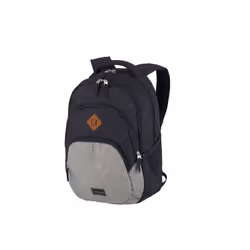 Travelite BASICS zaino Zaino casual Grigio, Blu marino Poliestere - Vista aggiuntiva 2