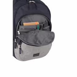 Travelite BASICS zaino Zaino casual Grigio, Blu marino Poliestere - Vista aggiuntiva 5