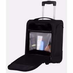 Travelite CABIN Trolley Guscio morbido Nero 28 L Poliestere - Vista aggiuntiva 8
