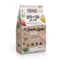 MAC's 80552 cibo secco per gatti 1,5 kg Senior Trinciapollo