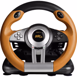 SPEEDLINK DRIFT O.Z. Nero, Grigio, Arancione USB Sterzo + Pedali Analogico/Digitale PC