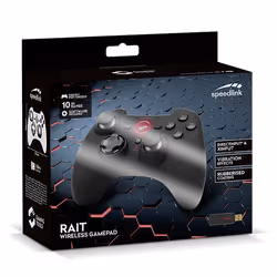 SPEEDLINK RAIT Nero RF Gamepad Nintendo Switch, PC, Playstation 3 - Vista aggiuntiva 7