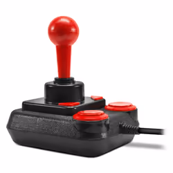 SPEEDLINK Competition Pro Extra Nero, Rosso USB 1.1 Joystick Analogico Android, PC