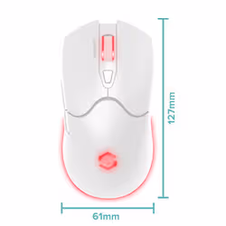 SPEEDLINK SL-680102-WT mouse Gaming Mano destra RF Wireless + USB Type-A Ottico 4800 DPI - Vista aggiuntiva 8