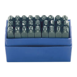 Kukko - Set di lettere 329 27 pezzi, lettere maiuscole a-z, altezza carattere 8mm in Ku.-Box