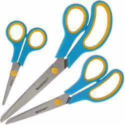Scoprite la versatilità e la qualità in un unico set: le forbici Westcott Easy Grip. Questo set da 3 pezzi vi offre la soluzi ...