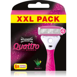 Wilkinson Sword Quattro for Women Aloe & Vit. E 6 pz
