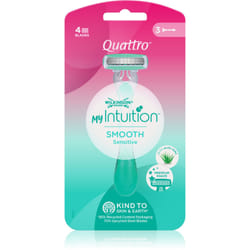 Wilkinson Sword Quattro for Women My Intuition Smooth Aloe and Vitamin E 3 pz
