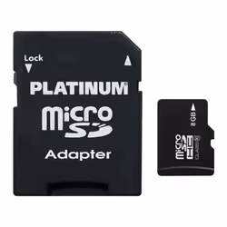 Bestmedia MicroSDHC 8GB Cl.10, 8 GB, MicroSDHC, Classe 10, 20 MB/s, 10 MB/s, Nero