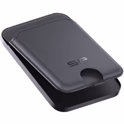 SP Connect SPC+ Portafoglio magnetico per carte per smartphone, nero