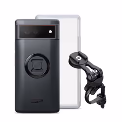 SP Connect Pacchetto completo SP-CONNECT Bike Bundle II montato su manubrio e attacco manubrio - Google Pixel 6
