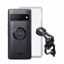 SP Connect Pacchetto completo SP-CONNECT Bike Bundle II montato su manubrio e attacco manubrio - Google Pixel 6 Pro