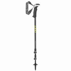 LEKI MAKALU LITE, Unisex, Telescopico, Sci alpino, Sci nordico, Impugnatura di tipo I, Blocco a leva, Aluminium