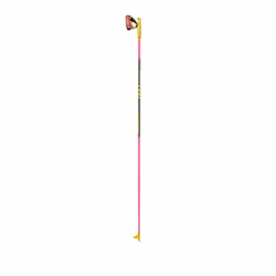 LEKI PRC 700, Sci di fondo, 155 cm, Nero, Rosa, Giallo, Carbonio, Monocromatico, 1,6 cm
