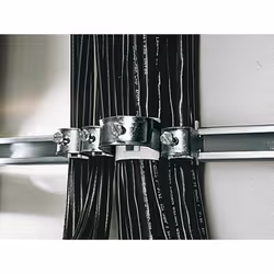 Rittal DK 7097.340 fermacavo Argento 25 pz