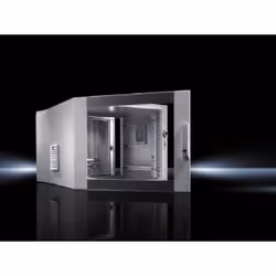 Rittal DK 7715.735, Da parete, 15U, 45 kg, Acciaio inox