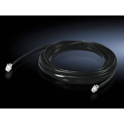 Rittal DK 7030.090 cavo di rete Nero 0,5 m