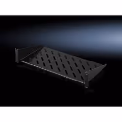 Rittal DK 5501.625, Mensola per scaffale, Nero, Acciaio, 25 kg, 2U, 48,3 cm (19")