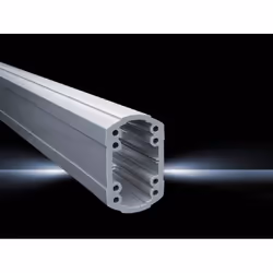 Rittal CP 6212.050, Passerella in filo d'acciaio dritta, 0,5 m, Alluminio, Plastica, Bianco