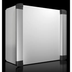 Rittal 6320.350 centralino Alluminio, Plastica, Acciaio