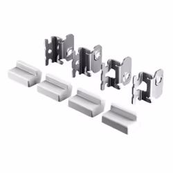 Rittal AX 2508.020, Kit di montaggio, Acciaio inox, Bianco, Rittal AX, KX, AX IT, EL, 4 pz, 452 g