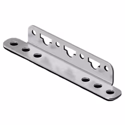 Rittal 1485.200, Staffa di montaggio del quadro elettrico, Vite, Acciaio inox, Acciaio, 156 g, 160 g