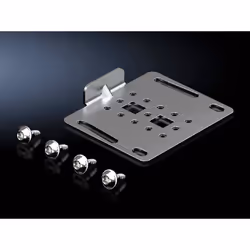Rittal 8617.506, Staffa di supporto, Acciaio inox, Acciaio, VX, 6 pz