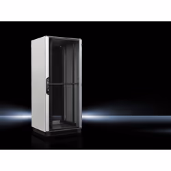 Rittal 5309.166, Rack indipendenti, 42U, Lucchetti, 155 kg, Nero, Grigio