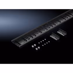 Rittal 5302.120, Pannello di gestione del cavo, Nero, Acciaio, VX, VX IT, 145 mm, 1 pz