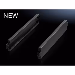 Rittal 8640.033, Copertura del basamento, Nero, Acciaio, VX, 600 mm, 100 mm