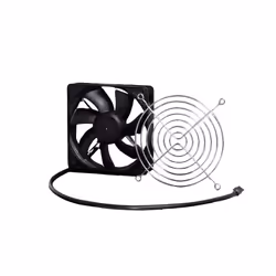 Rittal SK 7990.000, Ventola di raffreddamento, Nero, Metallo, Plastica, 150 m³/h, IP20, 44 dB