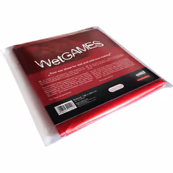 Lenzuolo sessuale rosso impermeabile in PVC, 180x220 cm, lavabile fino a 30 gradi