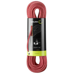 Edelrid 710790802000 corda da arrampicata Rosso 80000 mm 9,8 mm Poliammide 1 pz