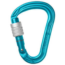 Edelrid 737690003290 moschettone da scalata Moschettone di blocco A forma di D Alluminio Colore menta 1 pz