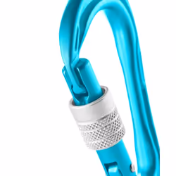 Edelrid 737690003290 moschettone da scalata Moschettone di blocco A forma di D Alluminio Colore menta 1 pz - Vista aggiuntiva 2