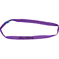 Petex - 47201224 Imbracatura ad anello Carico di lavoro (WLL)=1 t Violetto en 1492-1 din 1492-1