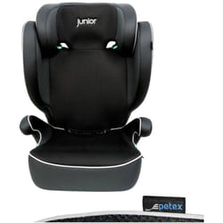 Petex - Basic Plus 1600 schwarz hdpe nach ece R129 Seggiolino per bambini Nero