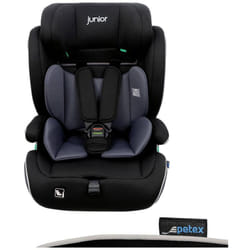 Petex - Supreme Plus 1151 isofix schwarz hdpe nach ece R129 Seggiolino per bambini Nero