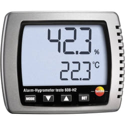 608-H2 Igrometro 2 % ur 98 % ur Indicatore punto di rugiada e allerta muffa - Testo