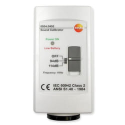 Testo 0554 0452 misuratore del livello del suono Digitale 0 - 114 dB