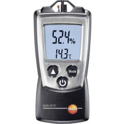 testo 610 Igrometro 0 % ur 100 % ur Indicatore punto di rugiada e allerta muffa