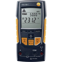 testo 760-1 Multimetro portatile digitale CAT III 600 V, CAT IV 300 V Display (Counts): 4000