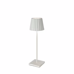 Sompex Troll 2.0, Illuminazione da tavolo da esterno, Bianco, Alluminio, IP54, Giardino, LED